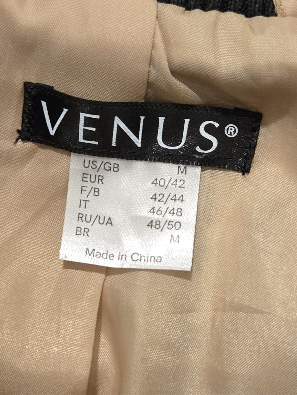 Womens Venus Faux Fur Zip Up Jacket Coat, Medium - Picture 4 of 4